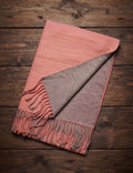 Wool-Blend Shawl - Large - Sakura Pink